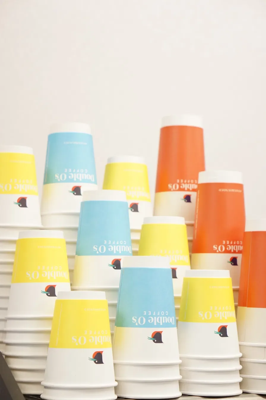 Double O's branded cups